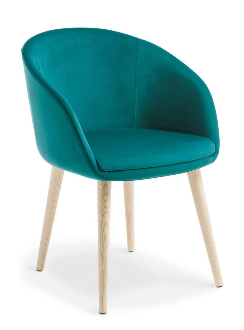 Load image into Gallery viewer, Eden Aria Timber Legs Chair
