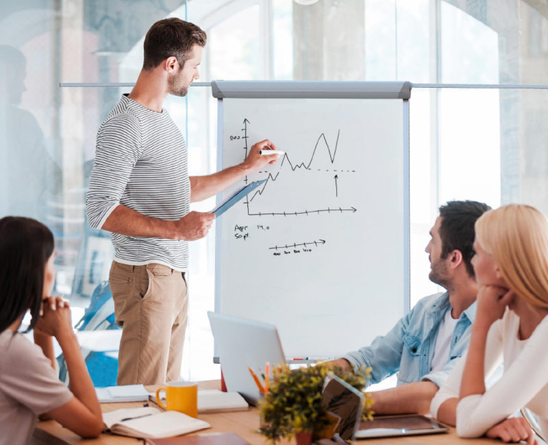 Load image into Gallery viewer, Boyd FlipChart Presenter with Whiteboard