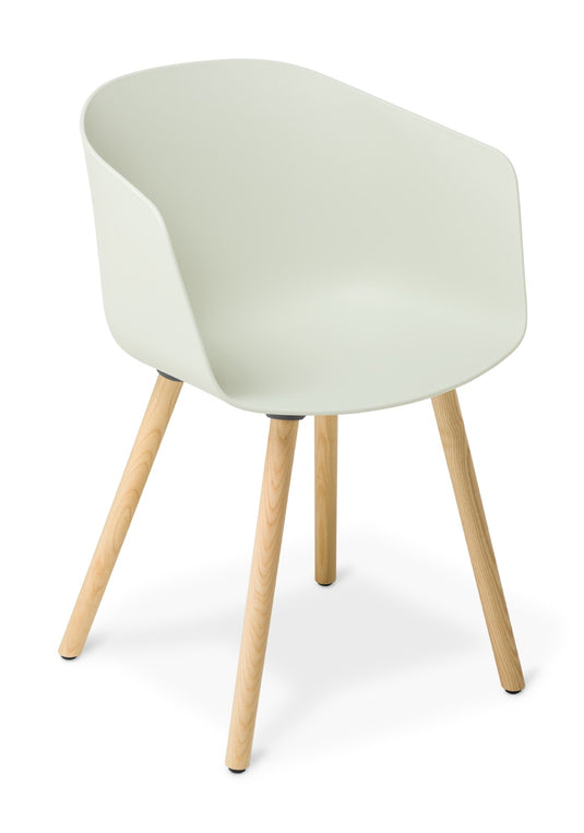 Eden Max Tub Timber Leg Chair