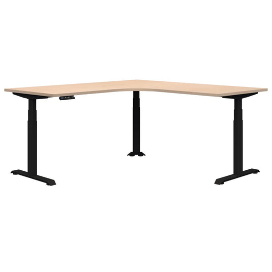 Pintari Standing Workstation Desk - Black Base