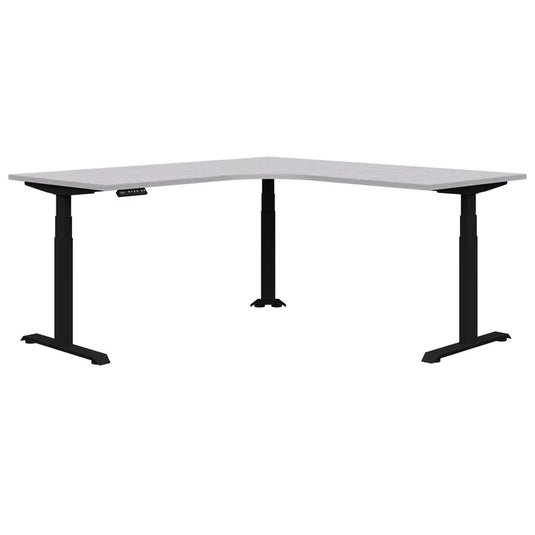 Pintari Standing Workstation Desk - Black Base