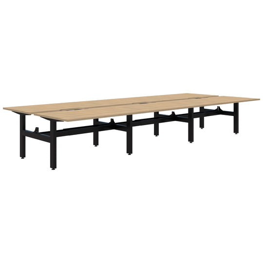 Pintari 6 Pod Back to Back - Fixed Height Desk
