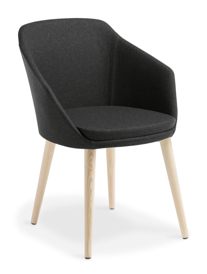 Load image into Gallery viewer, Eden Talia Timber Leg Chair
