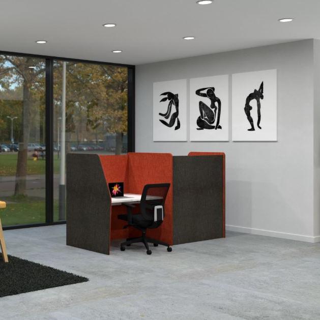 Load image into Gallery viewer, Accent Edge 1 Person Focus Booth