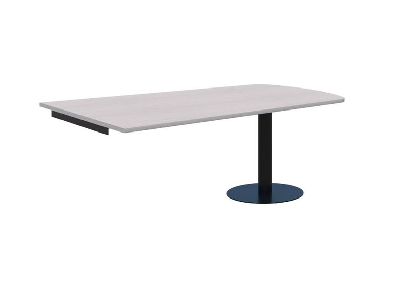 Load image into Gallery viewer, Classic Trapezium Wallmounted Table Black Base
