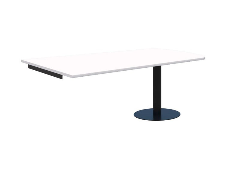 Load image into Gallery viewer, Classic Trapezium Wallmounted Table Black Base
