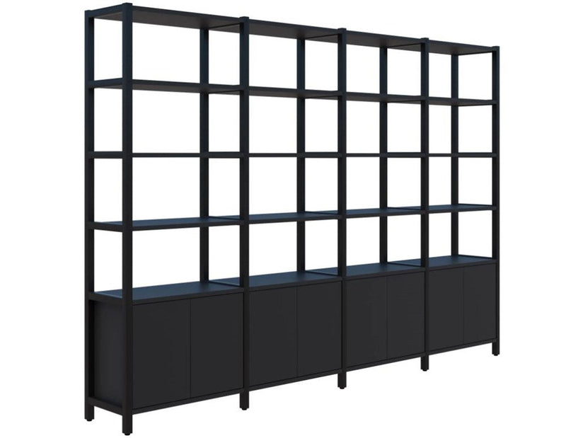 Load image into Gallery viewer, Grid 40 Storage / Open Display Wall - 6 Tier

