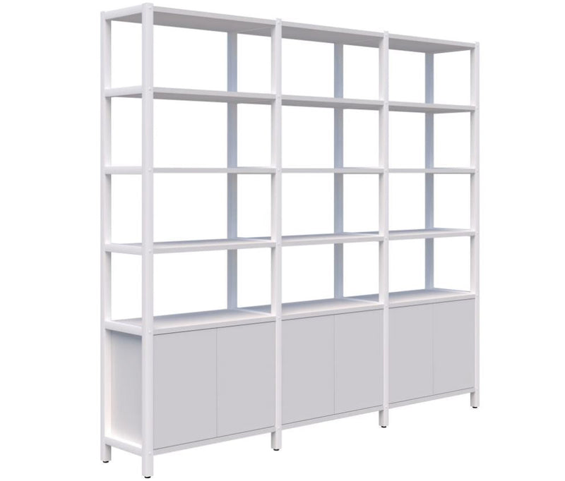 Load image into Gallery viewer, Grid 40 Storage / Open Display Wall - 6 Tier
