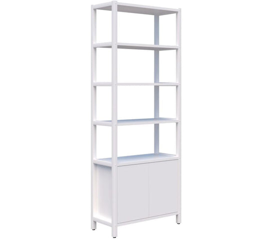 Grid 40 Storage / Open Display Wall - 6 Tier