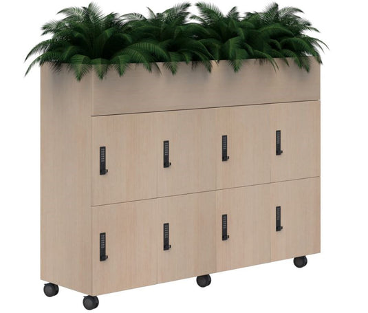 Mascot Mobile Planter Lockers