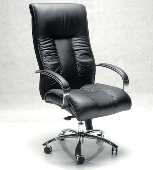 Big Boy Executive High Back Chair Black leather