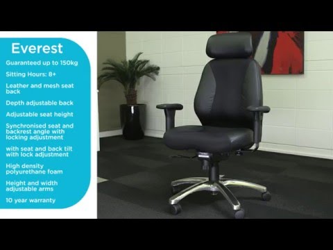 Load and play video in Gallery viewer, Buro Everest Executive Chair
