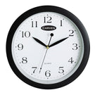Carven Clock Round - Black Frame