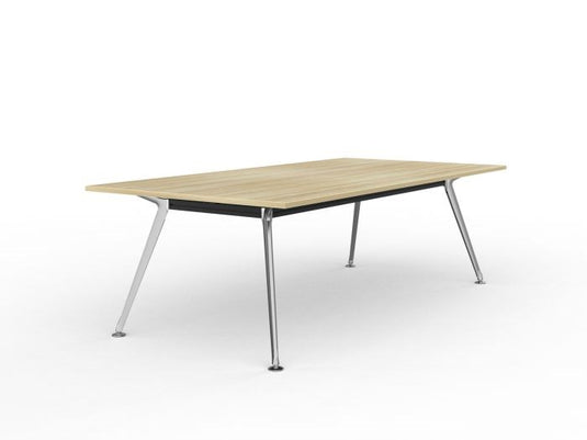 Knight Team Boardroom Table - Polished Alloy Frame