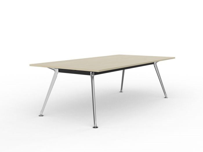 Load image into Gallery viewer, Knight Team Boardroom Table - Polished Alloy Frame

