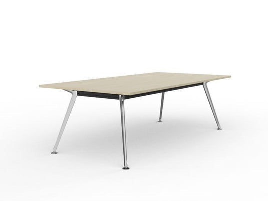 Knight Team Boardroom Table - Polished Alloy Frame