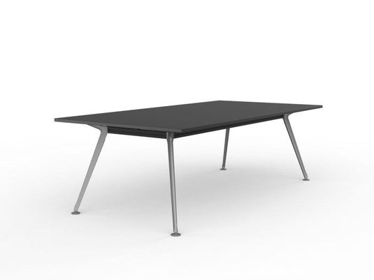Knight Team Boardroom Table - Silver Frame
