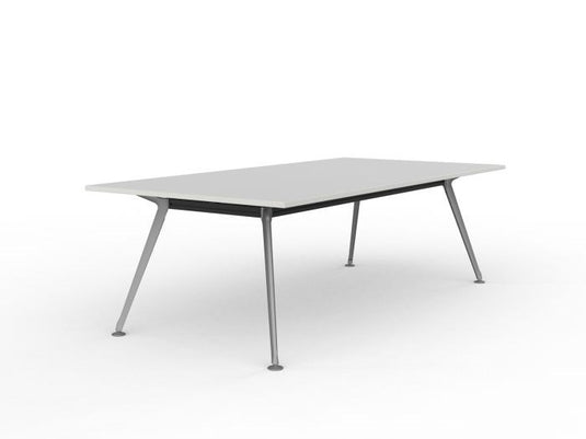 Knight Team Boardroom Table - Silver Frame