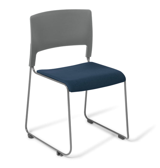 Eden Slim Chair - Upholstered Seat