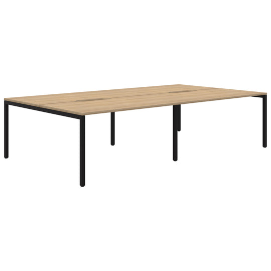 Accent Avero 4 Pod Back to Back - Fixed Height Desk