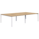 Accent Avero 4 Pod Back to Back - Fixed Height Desk