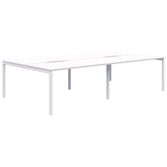 Accent Avero 4 Pod Back to Back - Fixed Height Desk