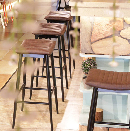 Aviator Bar Stool No Back