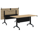 Jump Flip Table with Modesty Panel and Connectors