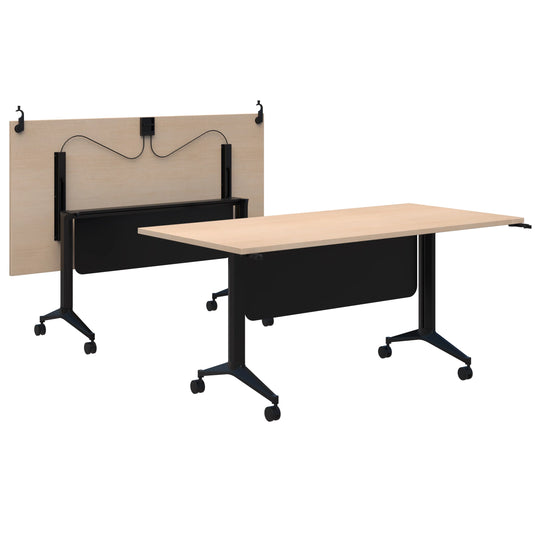 Jump Flip Table with Modesty Panel and Connectors