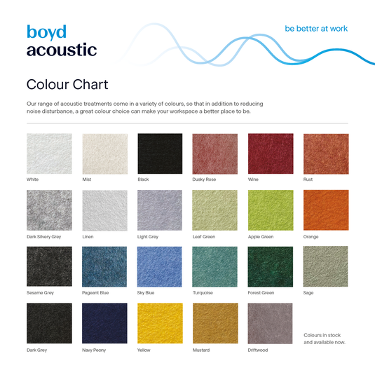 Boyd Acoustic Desk Screen Pod
