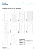 Boyd Acoustic Layered Wall Panel