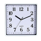 Carven Clock Square - White Frame