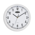 Carven Clock Round - White Frame