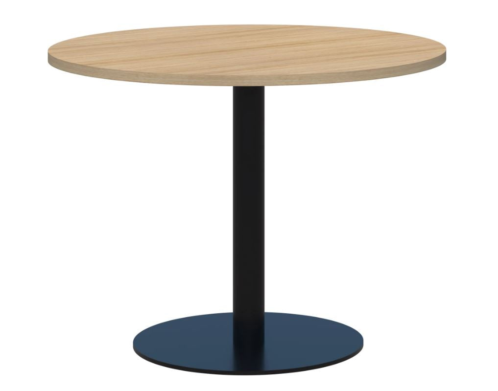 Accent Classic Round Meeting Table - Black Base