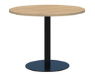 Accent Classic Round Meeting Table - Black Base