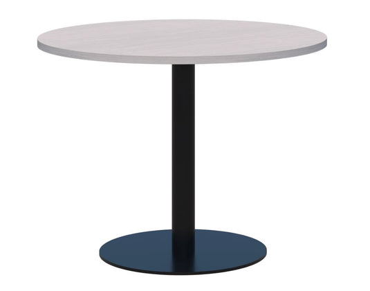 Classic Round Meeting Table - Black Base