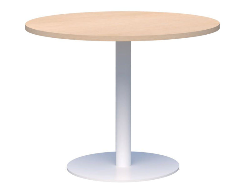 Load image into Gallery viewer, Classic Round Meeting Table - White Base
