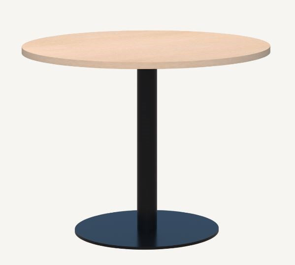 Load image into Gallery viewer, Classic Round Meeting Table - Black Base
