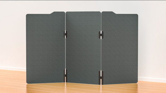 Boyd Acoustic Freestanding Partition 3 Panels Milford