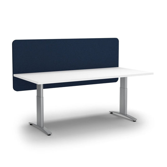 Modesty Screen Extendable Boyd Acoustic Desk Screen Modesty Panel – Hurdleys Office Furniture