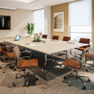 Eames Replica Classic Mid Back Leather Chair