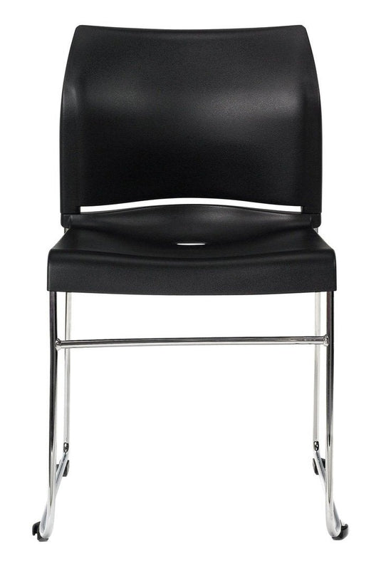 Buro Envy Chrome Skid Base Chair