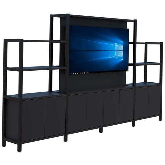 Accent Grid 40 TV/Open Display Wall