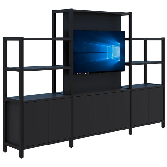 Accent Grid 40 TV/Open Display Wall