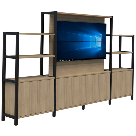 Accent Grid 40 TV/Open Display Wall