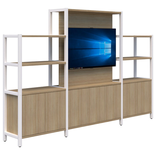 Accent Grid 40 TV/Open Display Wall