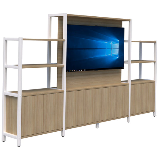 Accent Grid 40 TV/Open Display Wall