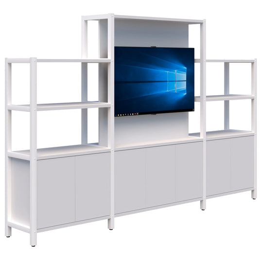 Accent Grid 40 TV/Open Display Wall