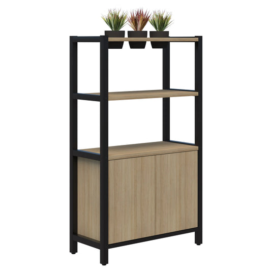 Grid 40 Storage/Planter Shelves - 4 Tier inc. Artifical Plants