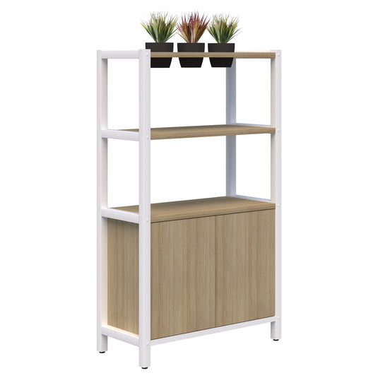 Grid 40 Storage/Planter Shelves - 4 Tier inc. Artifical Plants